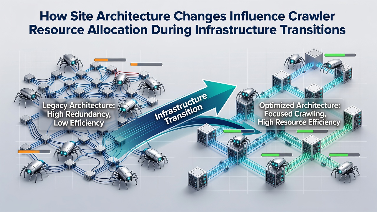 How Site Architecture Changes Influence Crawler Resource Allocation During Infrastructure Transitions